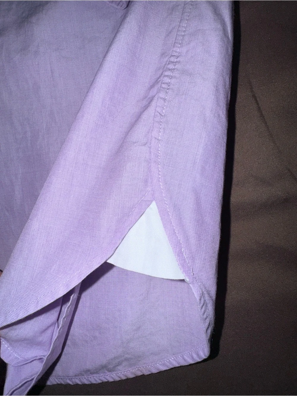 J. Crew Men's Light Lavender Button-Down Shirt